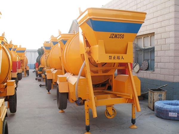 JZM350 small concrete mixer