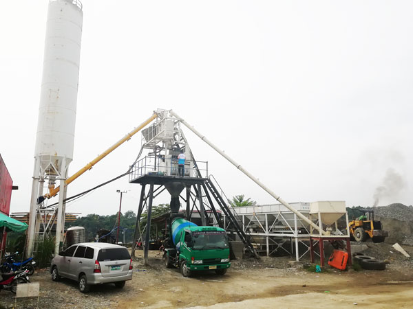 Batching plants for concrete