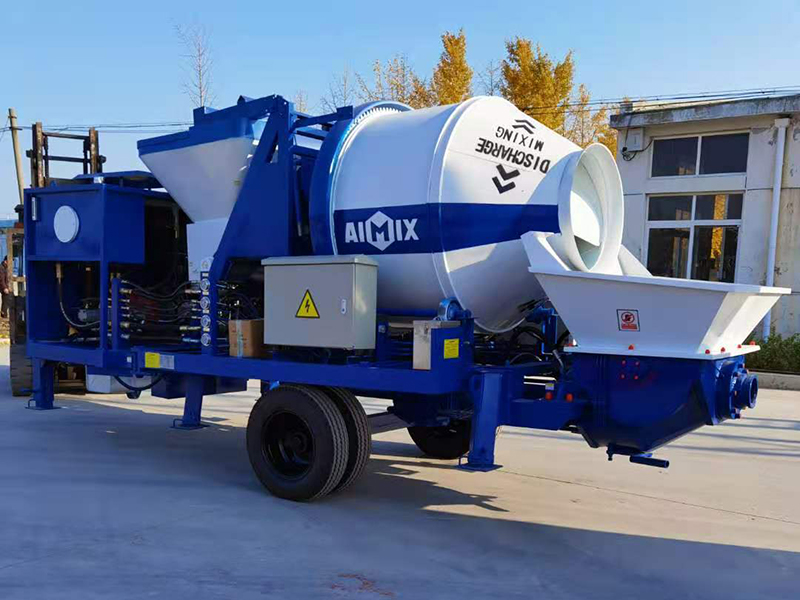 Concrete Mixing Pump