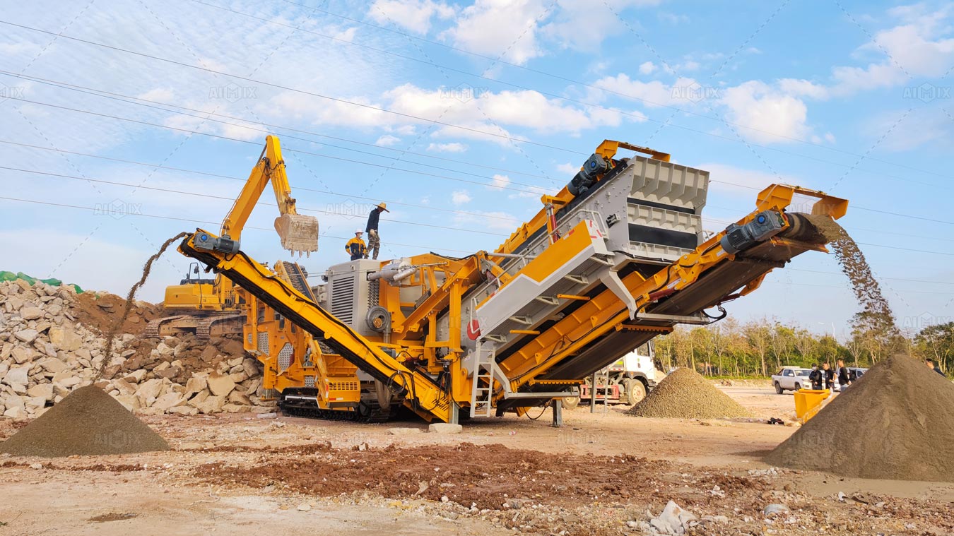 Stone Mobile Crusher Plant