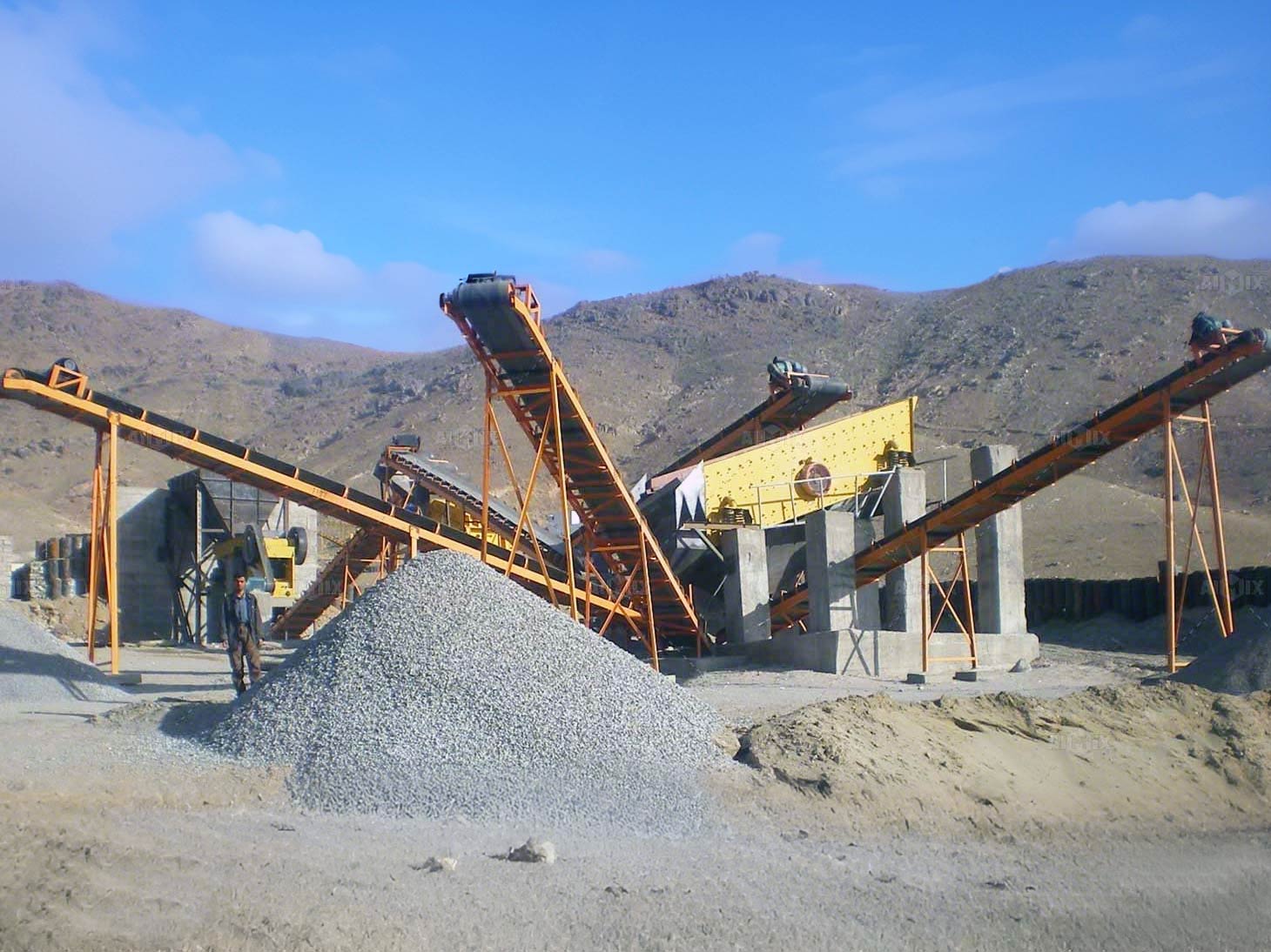 limestone crushing