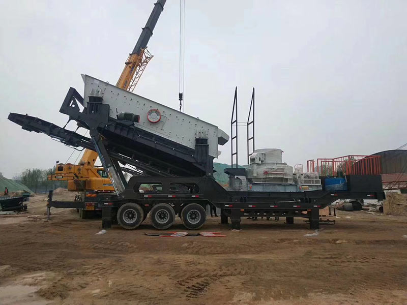 Mobile Stone Crusher Plant for Aggregate Industry