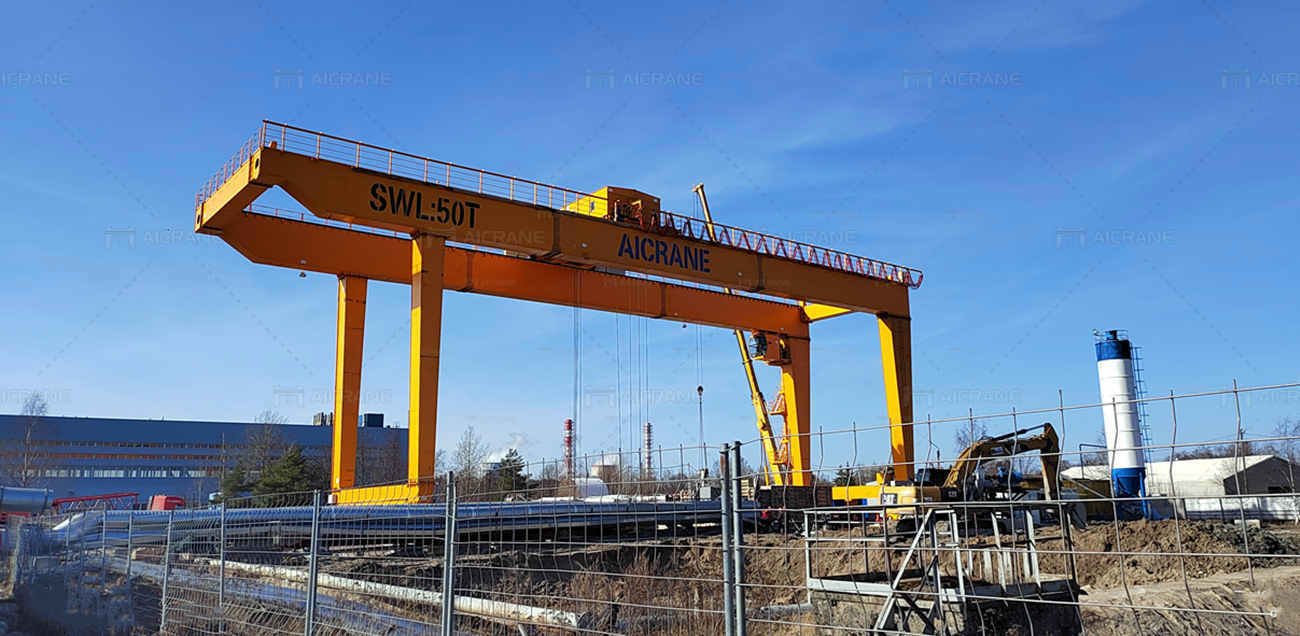 50 Ton Electric Gantry Crane