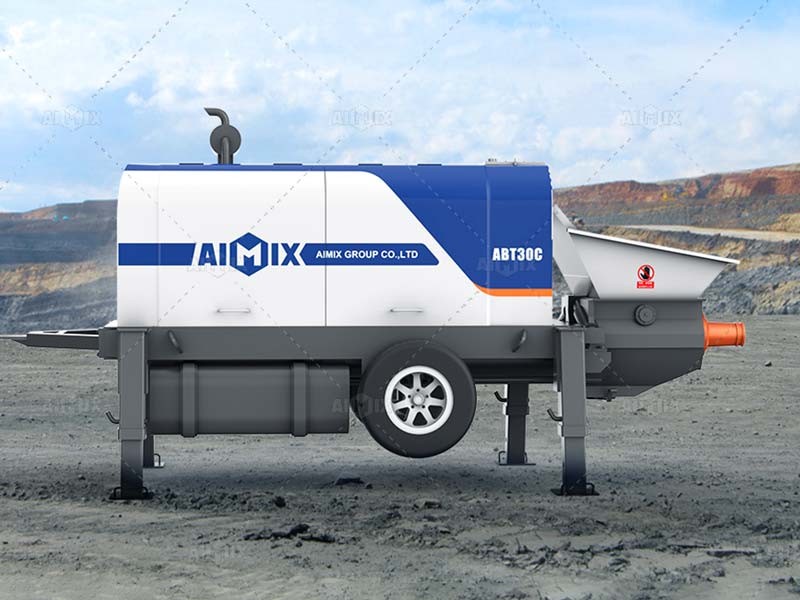 Mini Trailer Pumping Machine