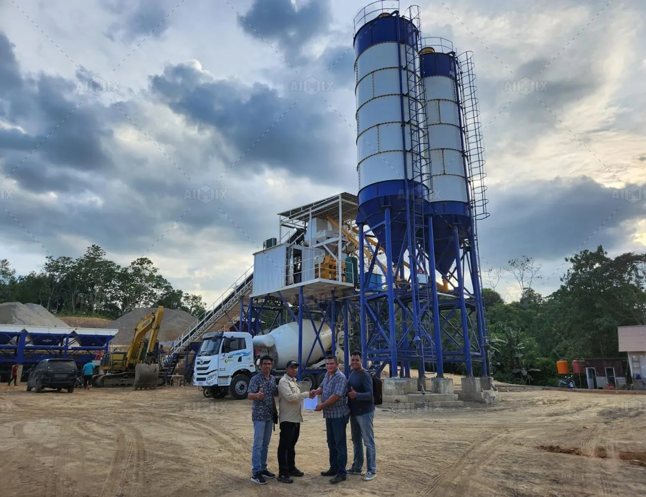 Concrete batching plant cost