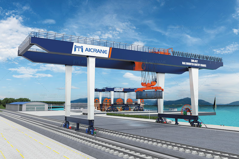 rail mounted crane