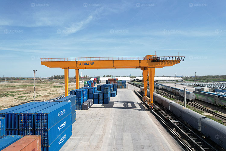rail mounted gantry crane