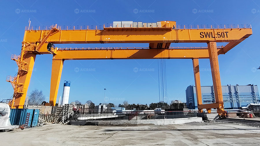 price of 50 ton gantry crane