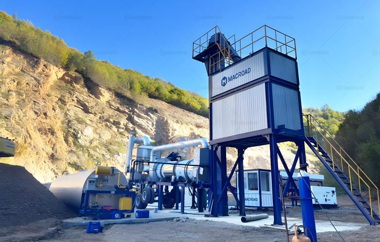 Planta de Asfalto Móvil ALYT40 en Bosnia y Herzegovina