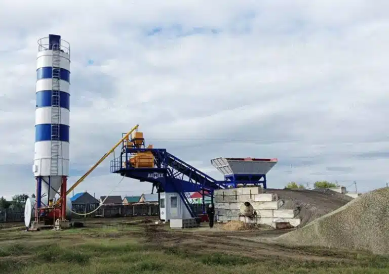 Mobile-Concrete-Batching Plant
